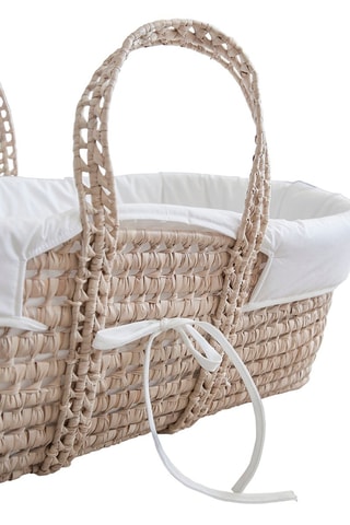 Cesta portabebè Palme - 28 x 74 x 23 cm - Fino a 15 kg - Bianco