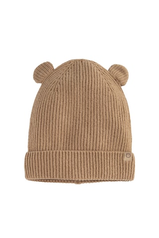 Gorro com orelhas - Castanho