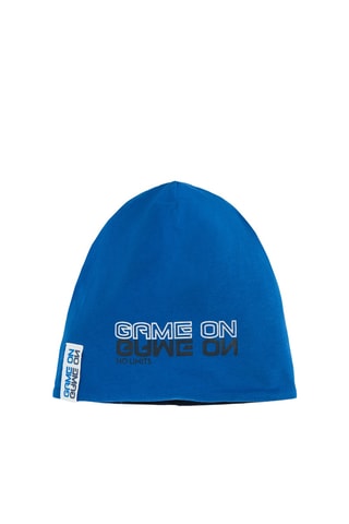 Gorro reversível - Azul