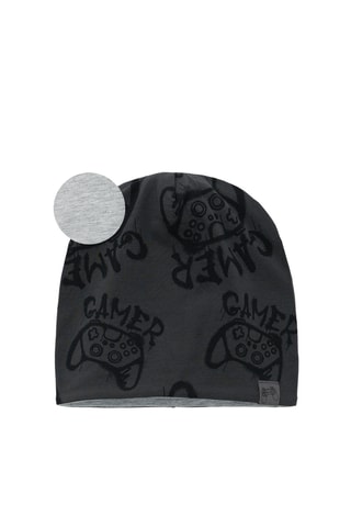 Gorro reversível - Antracite