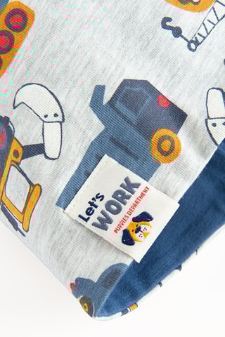 Gorro reversível - Bege