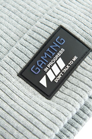 Gorro - Cinzento-claro mesclado