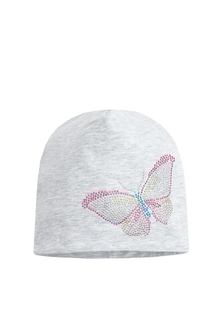 Gorro - Cinzento-claro mesclado