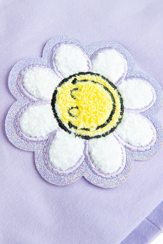 Gorro Smiley -  Violeta