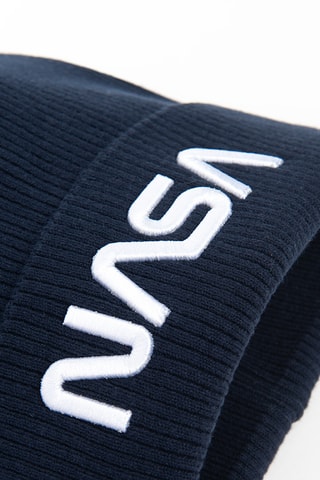 Gorro Nasa - Azul-marinho