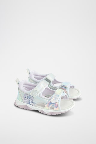 Sandálias Elsa e Anna Frozen Disney - Prateado