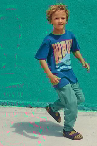 Sandálias Azul-marinho