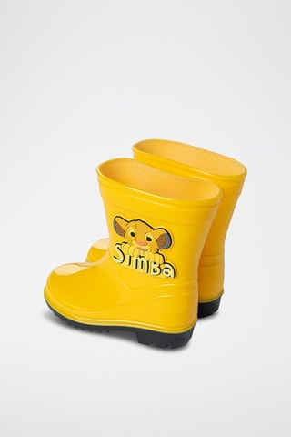 Galochas Simba Rei Leão Lion Disney - Amarelo