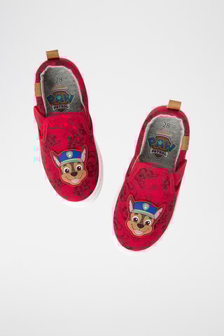 Slip-on Chase Patrulha Pata - Vermelho