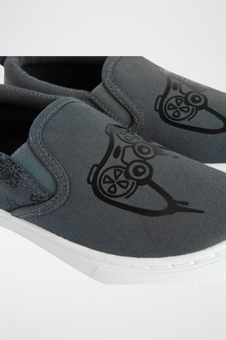 Slip-on - Cinzento-escuro
