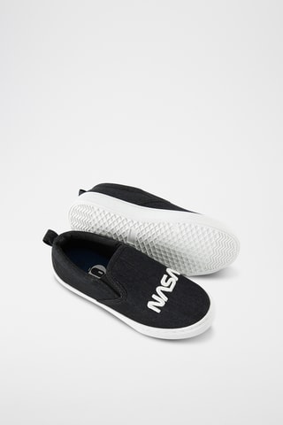Slip-on NASA - Preto