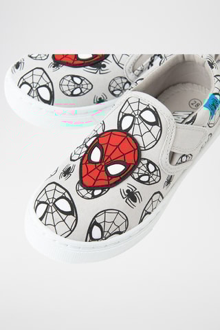 Slip-on Homem-Aranha Os Vingadores Marvel - Branco