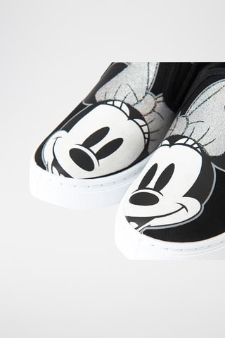 Slip-on Minnie Disney - Preto