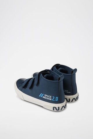 Sapatilhas subidas NASA Azul-marinho