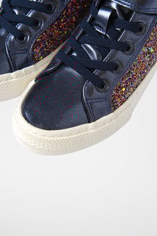 Sapatilhas subidas Azul-marinho