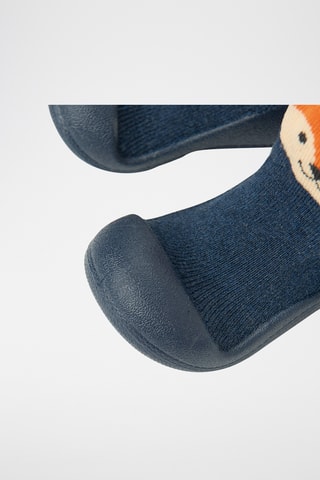 Sapatilhas-meias - Azul-marinho