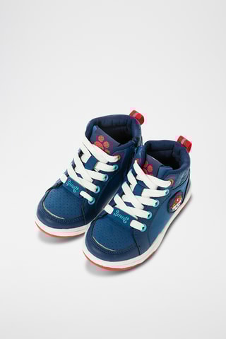 Sapatilhas subidas em couro Marcus Patrulha Pata