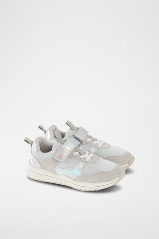 Sapatilhas Prateado e cinzento-claro