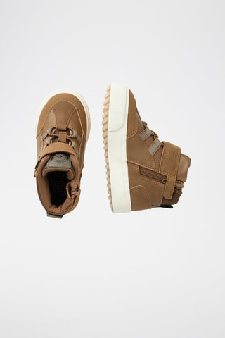 Sapatilhas subidas - Castanho