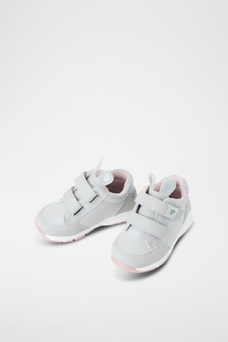 Sapatilhas com orelhas - Cinzento-claro