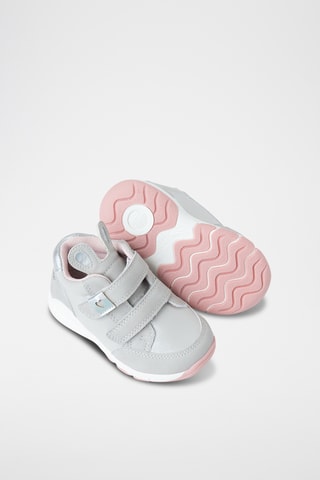 Sapatilhas com orelhas - Cinzento-claro