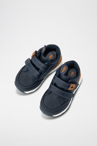 Sapatilhas com orelhas - Azul-marinho