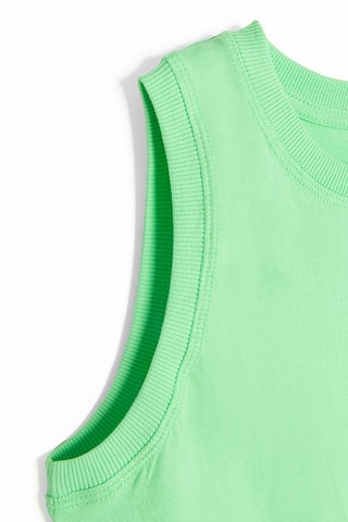 Camisola de alças - Verde-claro