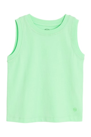 Camisola de alças - Verde