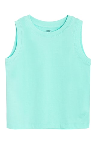 Camisola de alças - Turquesa