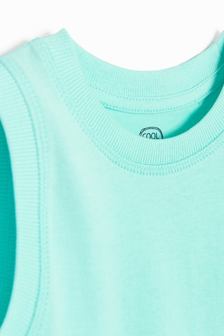 Camisola de alças - Turquesa
