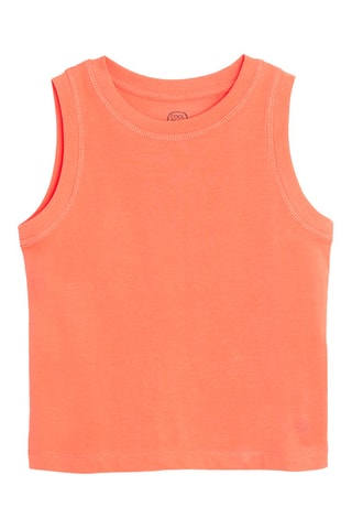 Camisola de alças - Laranja