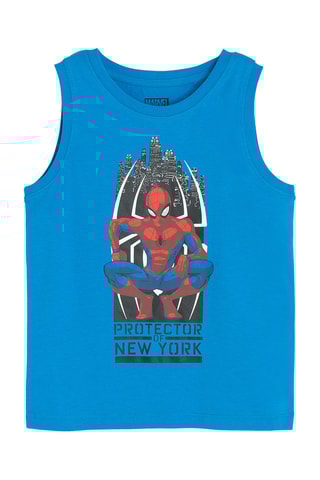 Camisola de alças Homem-Aranha Os Vingadores Marvel - Azul-marinho