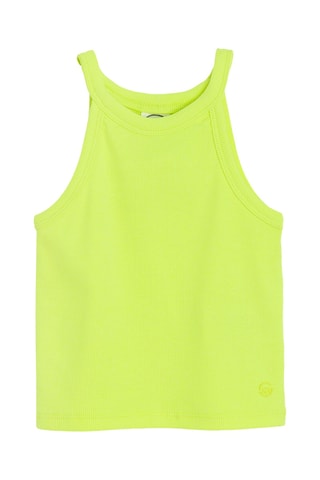 Camisola de alças - Verde-fluorescente