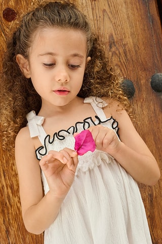 Camisola de alças - Branco