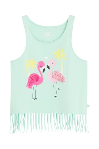 Camisola de alças -  Turquesa