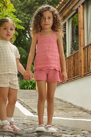 Camisola de alças - Rosa