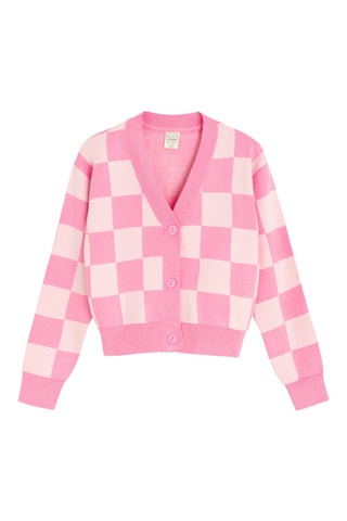 Casaco de malha - Rosa