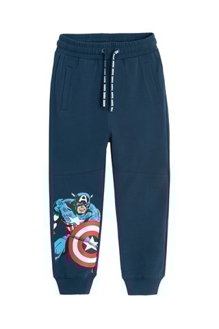 Calças de treino Capitão América Os Vingadores Marvel - Azul-marinho