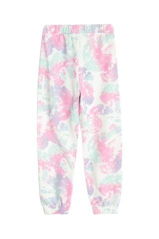 Calças de treino tie and dye - Branco