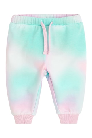 Calças de treino tie and dye - Rosa