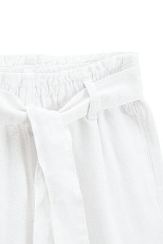 Calças em linho - Branco