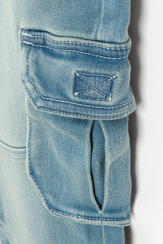 Calças de ganga - Azul-celeste