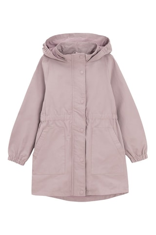 Parca com capuz - Violeta