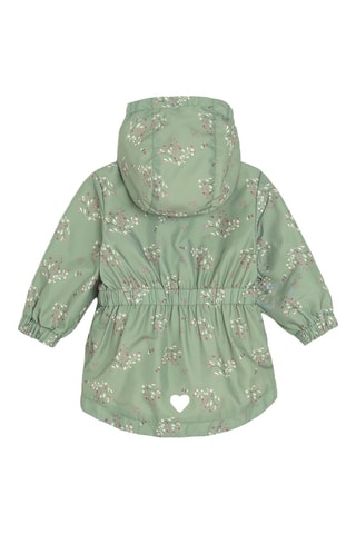 Casaco com capuz - Verde-azeitona