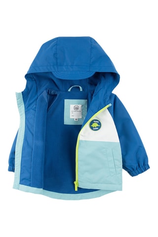 Casaco com capuz - Azul