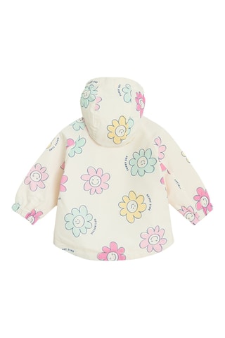 Casaco com capuz - Bege