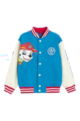 Teddy com capuz Marcus Patrulha Pata - Azul-claro