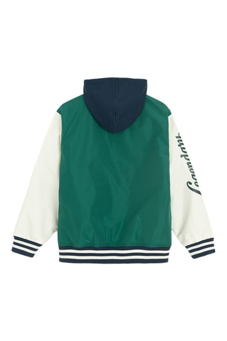 Teddy com capuz - Verde