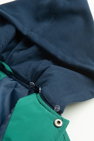 Teddy com capuz - Verde