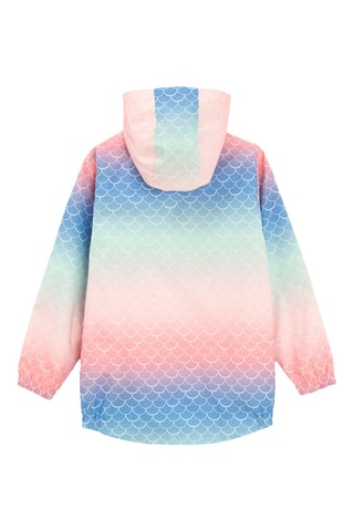 Casaco com capuz tie and dye - Rosa-claro